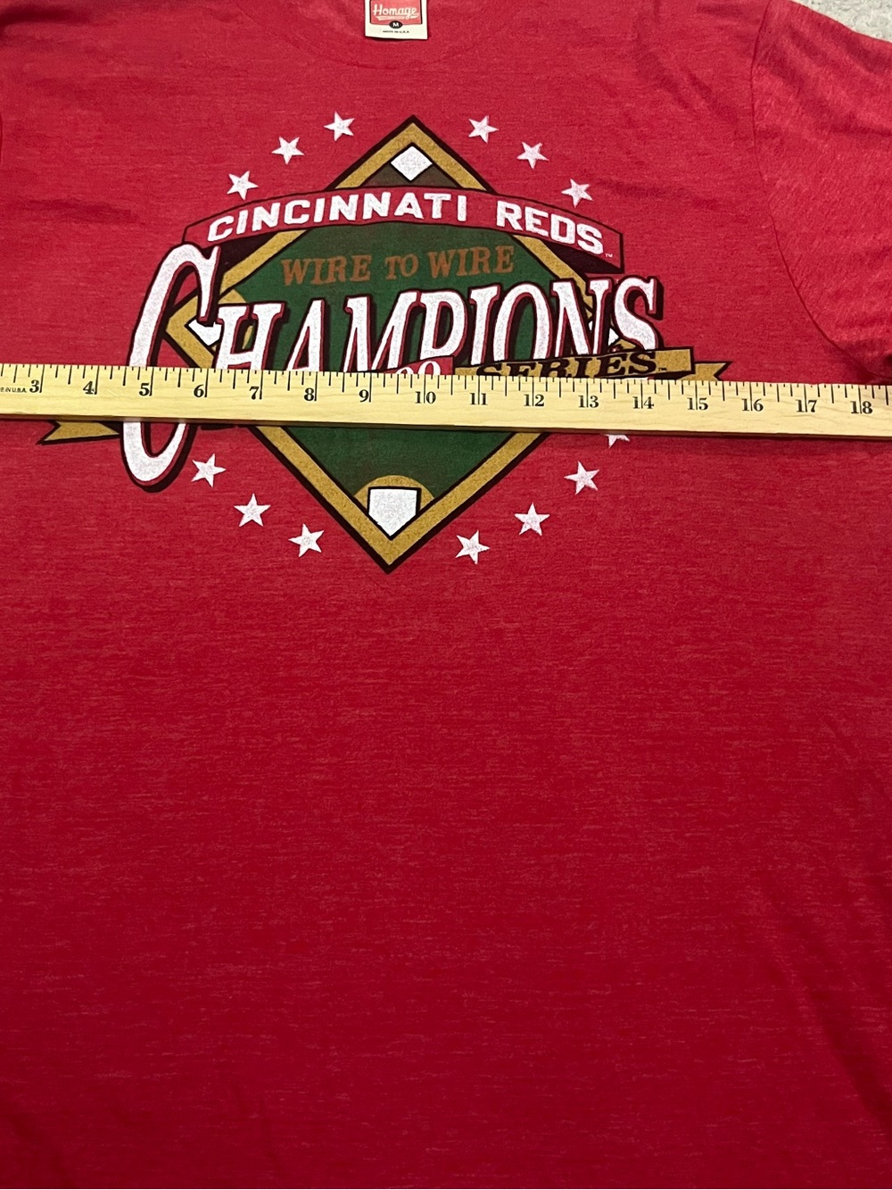 Homage Cincinnati Reds Tee - Picture 4 of 7